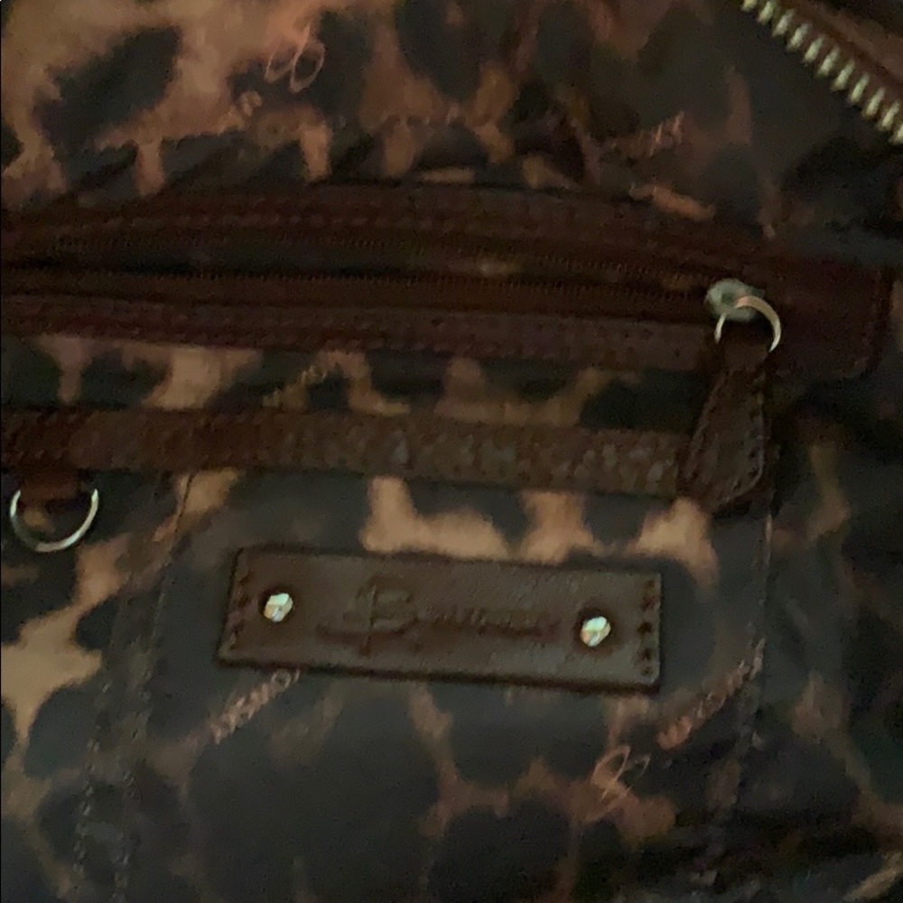 B.Makowsky authentic leather brown bag - Picture 2 of 6